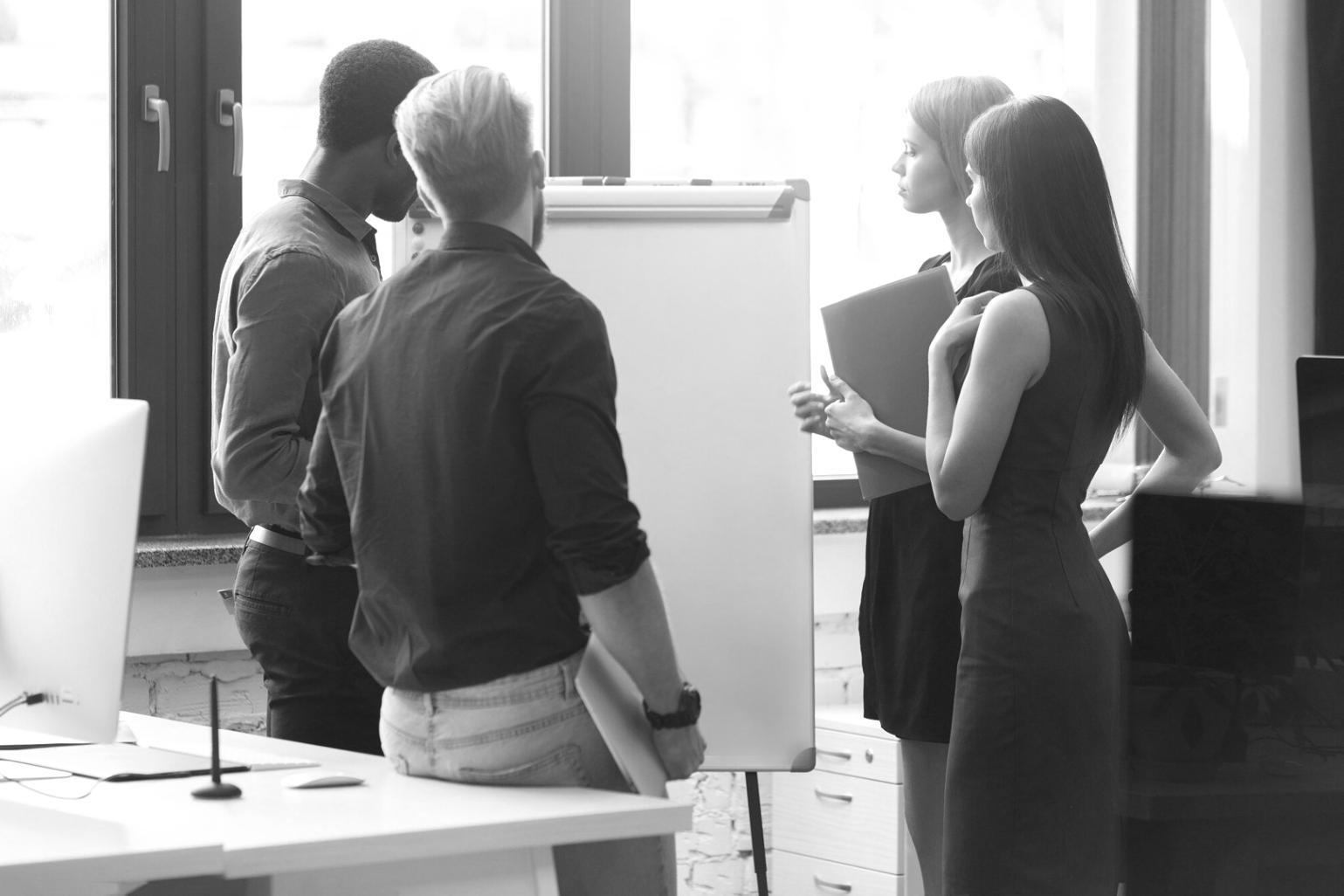 Professionelles Team bei der Finanzberatung